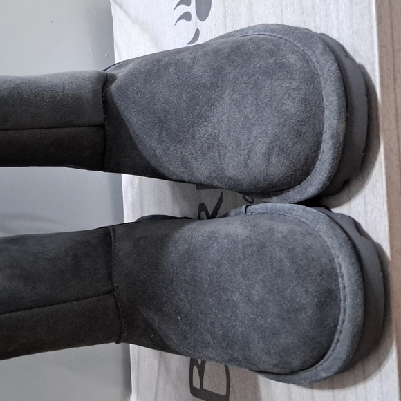 Bear>Phyll suede laced-boots with neverwet] - Picture 7 of 14